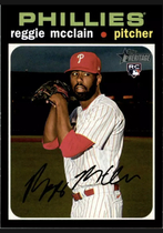 2020 Topps Heritage High Number #608 Reggie Mcclain