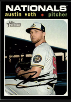 2020 Topps Heritage High Number #695 Austin Voth