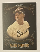 2021 Topps Allen & Ginter X #1 Hank Aaron