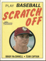 2020 Topps Heritage Minor League 1971 Scratch Off #17 Brady Mcconnell
