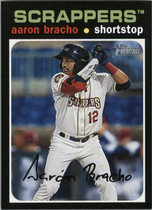 2020 Topps Heritage Minor League #74 Aaron Bracho