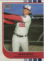 2021 Topps Archives Snapshots #21 Juan Soto