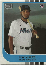 2021 Topps Archives Snapshots #37 Lewin Diaz