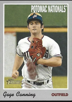 2019 Topps Heritage Minor League #72 Gage Canning