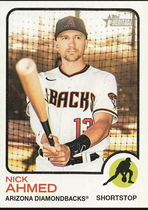 2022 Topps Heritage #135 Nick Ahmed