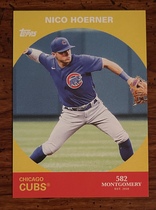 2022 Topps 582 Montgomery Club Lost Topps Design Set 5 #13 Nico Hoerner