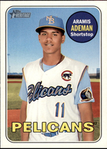 2018 Topps Heritage Minor League #15 Aramis Ademan
