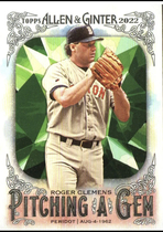2022 Topps Allen & Ginter Pitching a Gem #PAG-3 Roger Clemens