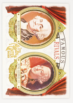2022 Topps Allen & Ginter Famous Rivals #FR-9 George Washington|King George Iii