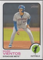 2022 Topps Heritage Minor League #5 Mark Vientos