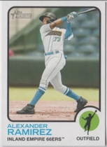 2022 Topps Heritage Minor League #13 Alexander Ramirez