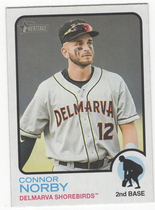 2022 Topps Heritage Minor League #80 Connor Norby
