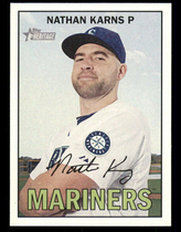 2016 Topps Heritage #16 Nathan Karns