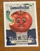 2022 Topps X Keith Shore Garbage Pail Kids Series 1 #1A Aaron Apple|Aaron Judge