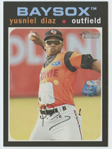 2020 Topps Heritage Minor League #99 Yusniel Diaz