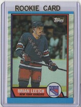 1989 Topps Base Set #136 Brian Leetch