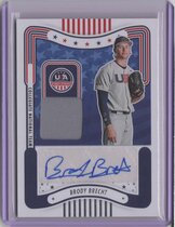 2024 Panini Collegiate National Team Signatures Materials PE #39 Brody Brecht