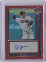 2024 Panini 18U National Team Signatures Red #2 Coy James