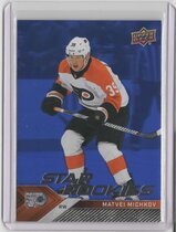 2024 Upper Deck NHL Star Rookies Box Set Blue #15 Matvei Michkov