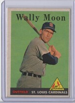 1958 Topps Base Set #210 Wally Moon