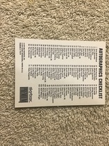 1998 SkyBox Premium #NNO Checklist Series 1 Autographics