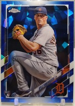 2021 Topps Chrome Update Sapphire Edition #US75 Kyle Funkhouser