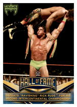 2018 Topps WWE Hall of Fame Tribute Ultimate Warrior #12 Ultimate Warrior