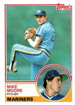 1983 Topps Base Set #209 Mike Moore
