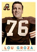 1959 Topps Base Set #60 Lou Groza