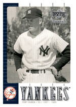 2000 Upper Deck Yankees Legends #12 Tony Kubek