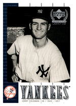 2000 Upper Deck Yankees Legends #23 Jerry Coleman