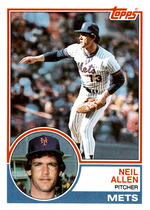 1983 Topps Base Set #575 Neil Allen