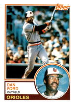 1983 Topps Base Set #683 Dan Ford