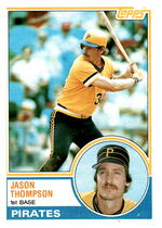 1983 Topps Base Set #730 Jason Thompson