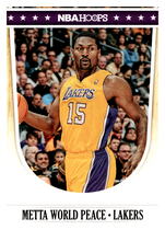 2011 Panini Hoops #95 Metta World Peace