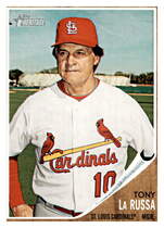 2011 Topps Heritage #198 Tony La Russa