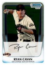 2011 Bowman Chrome Prospects #BCP7 Ryan Cavan