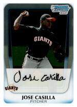 2011 Bowman Chrome Prospects #BCP116 Jose Casilla