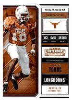2018 Panini Contenders Draft Picks #99 Vince Young