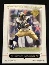 2005 Topps Base Set #170 Steven Jackson