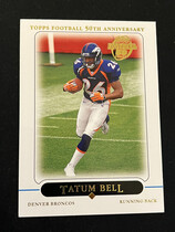 2005 Topps Base Set #107 Tatum Bell