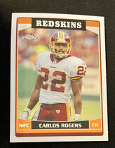 2006 Topps Chrome #46 Carlos Rogers