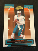 2005 Playoff Absolute Mem. Retail #79 A.J. Feeley