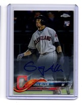 2018 Topps Chrome Rookie Autos #RA-GA Greg Allen