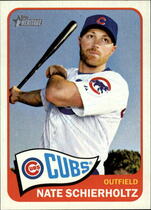 2014 Topps Heritage #125 Nate Schierholtz