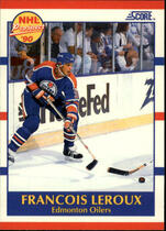 1990 Score Base Set #393 Francois Leroux