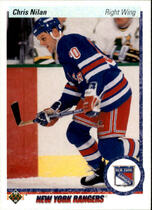 1990 Upper Deck Base Set #368 Chris Nilan