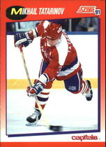 1991 Score Canadian (English) #37 Mikhail Tatarinov