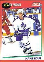 1991 Score Canadian (English) #77 Gary Leeman