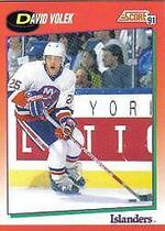 1991 Score Canadian (English) #88 David Volek
